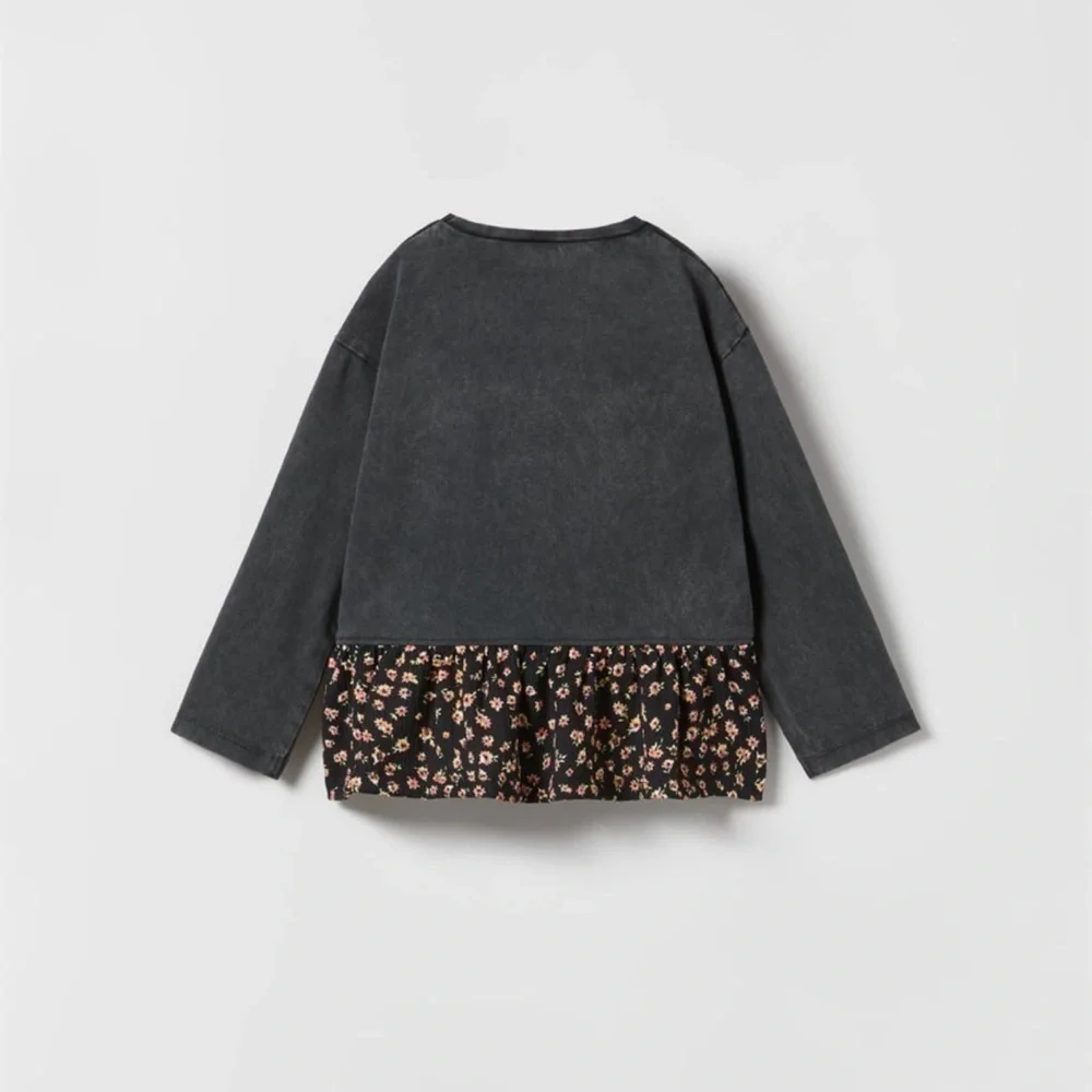 Zara Combination Plush Top